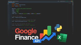 How to use the Google Finance API in Python & Excel