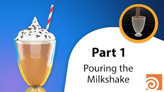 Houdini FLIP Simulation Beginner Tutorial | Milkshake in Houdini Part 1