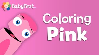 Pigs, Tutus and Ballet Slippers | Pink | Learn the Colors | Color Crew | BabyFirstTV