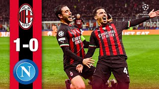 Bennacer gives us the advantage | AC Milan 1-0 Napoli | Highlights #championsleague