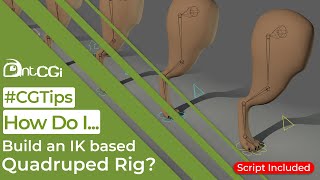 #CGTip | How Do I Build a Quadruped Rig?