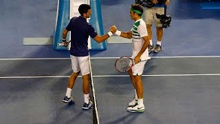 Novak Djokovic v Roger Federer highlights (SF) | Australian Open 2016