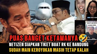 PUAS BANGET KETAWANYA🤣‼️RK KALAH NETIZEN SIAPKAN TIKET UNTUK PULANG KE BANDUNG❓