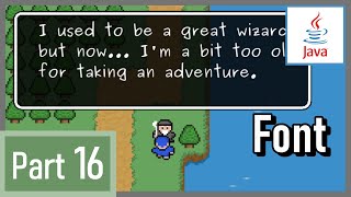 Custom Font - How to Make a 2D Game in Java #16