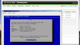 TurnKey Linux appliance installation and usage demo