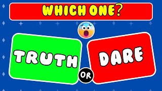 Truth or Dare Questions 😈👼 | Interactive Game | The Quiz Family