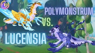 POLYMONSTRUM VS. LUCENSIA (Creatures of Sonaria)