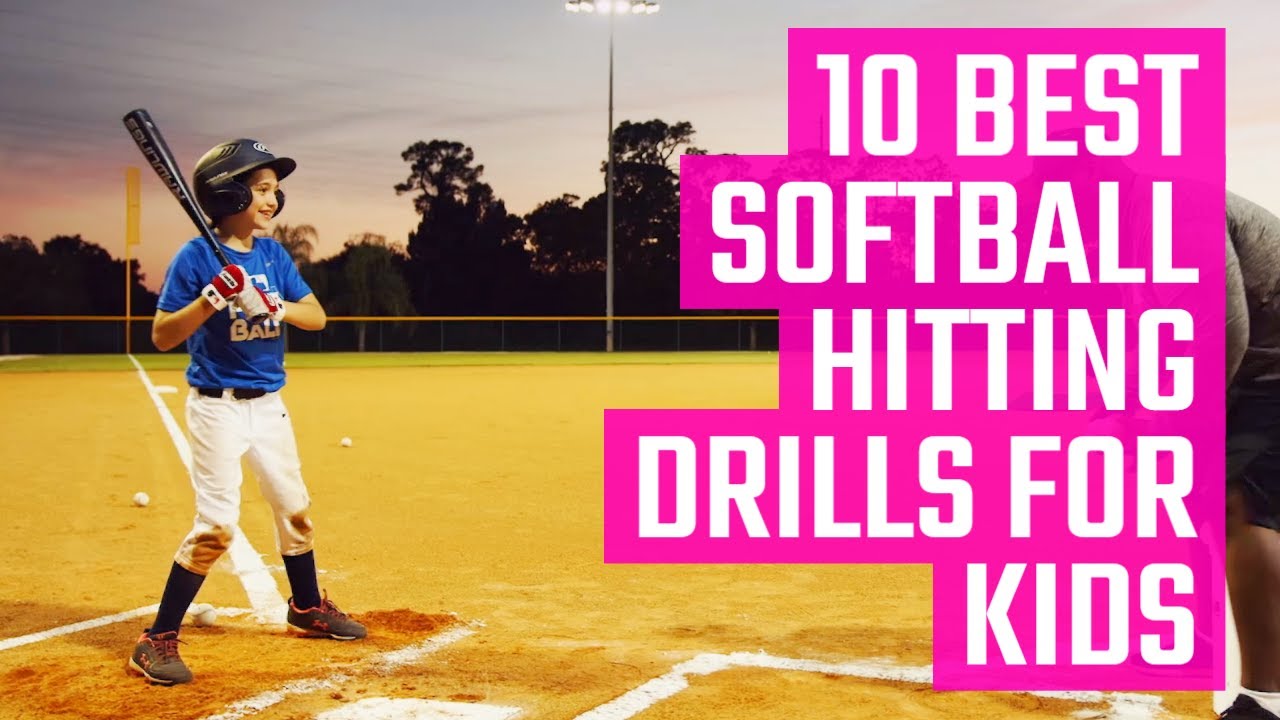 10 Best Softball Hitting Drills For Kids | Fun Youth Softball Drills ...