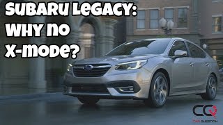 We ask Subaru: Why no X-Mode in the new Subaru Legacy?