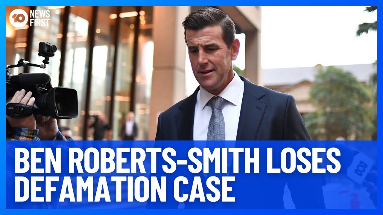 Ben Roberts-Smith Loses Defamation Case | 10 News First - YouTube