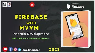 Create Task | Firebase Database | Database | Firebase | Firestore | MVVM | Github | Android | Kotlin