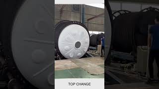 Plastic water tank manufacturing process #easywork #smartwork #technology #viral #youtubeshort