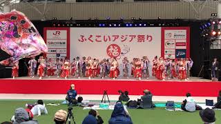 ほろろ一座plus ふくこいアジア祭り(第17回YOSAKOI九州中国祭り) 2日目 2018.11.18(日)