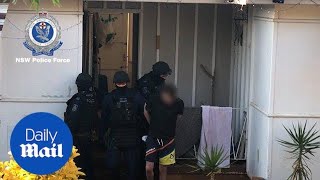 Four Finks bikie gang members arrested by Strike Force Raptor