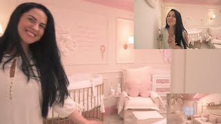 Graciele Larceda mostrando o quarto da filha Clarinha completo e a decoração linda #gracielelacerda