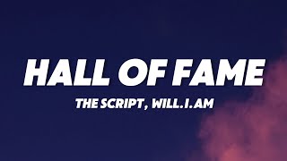 The Script - Hall Of Fame (Lyrics) ft. will.i.am