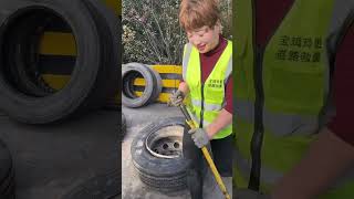 How to Fast Change tires and Repair Machine and Easy Change tires Part  4523