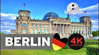 BERLIN, Germany -  City Walk - 4K/60fps HDR - Virtual Walking Tour