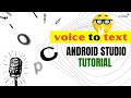 Google Speech Voice to Text in Android Studio Tutorial | XPERGE