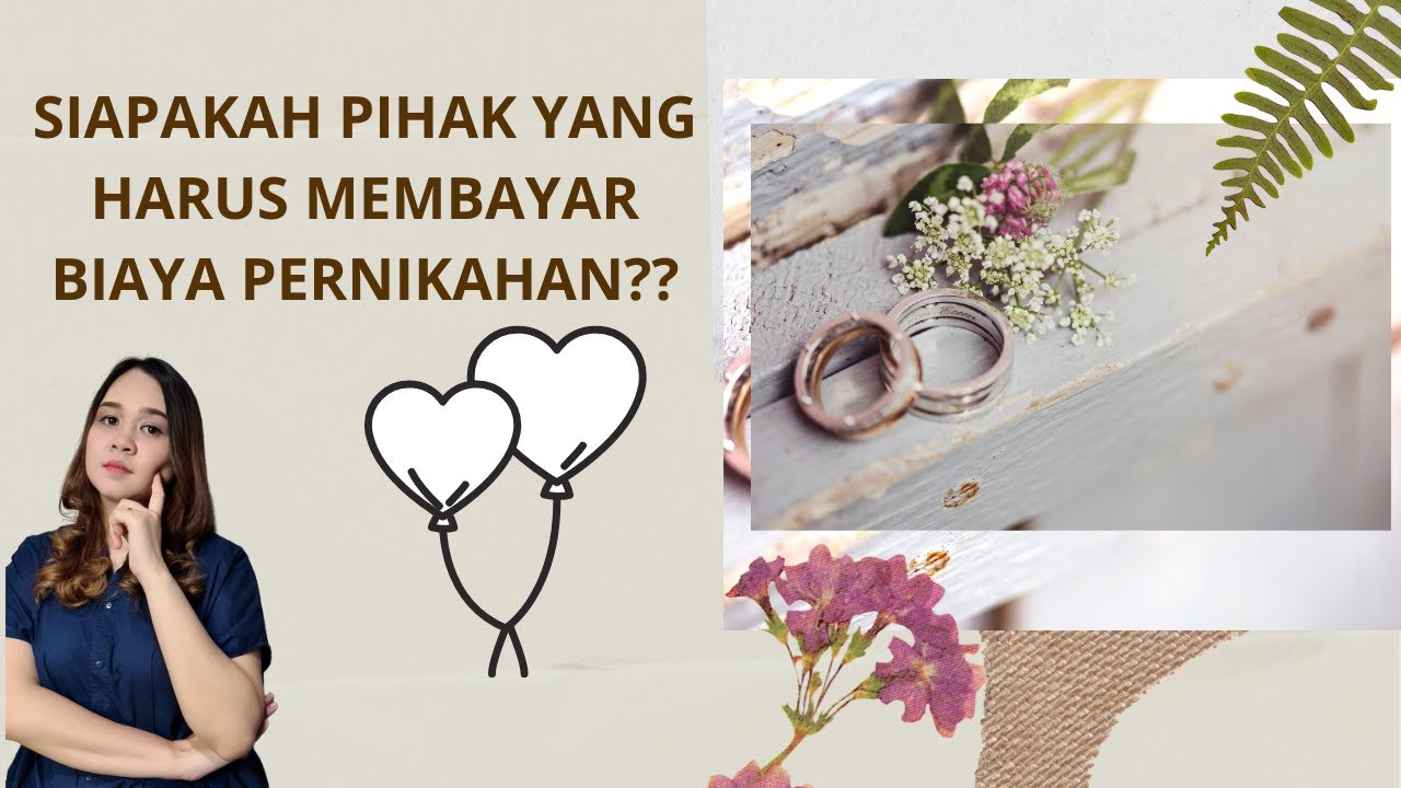 Biaya Pernikahan, Siapa Yang Membayarnya? | Hutang Resepsi Nikah ...