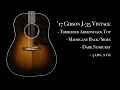 acoustic music works jumbo january 2017 gibson j 35 vintage