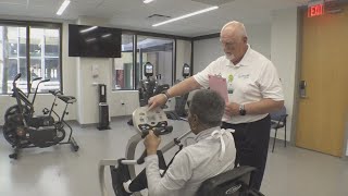 Former cardiac patients turned volunteers support others in cardiac rehab