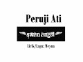 Peruji ati-Swan Angel#Lirik