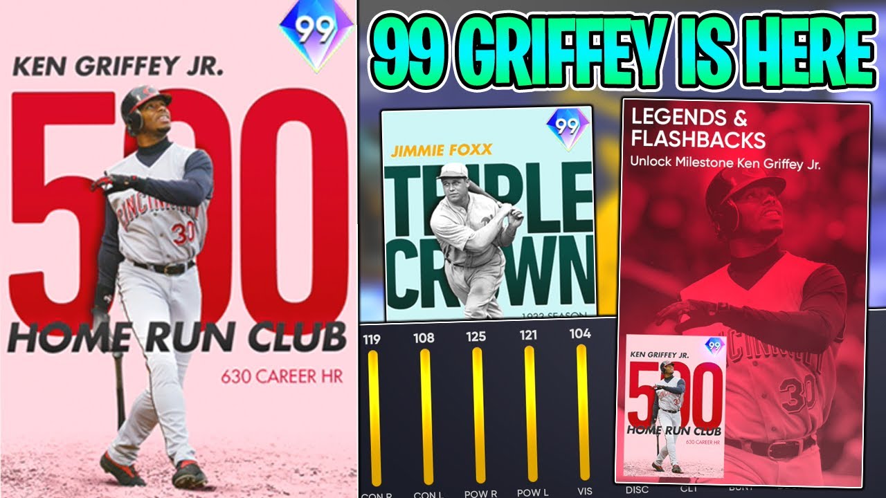 99 KEN GRIFFEY JR IS HERE! FINAL BIG COLLECTION REWARDS! MLB The Show ...