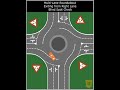 Roundabout Multi exit Blindspot