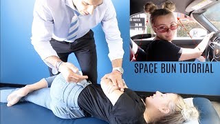 GETTING MY BACK CRACKED (chiropractic adjustment)