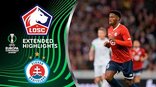 Lille vs. Slovan Bratislava: Extended Highlights | UECL Group Stage MD 3 | CBS Sports