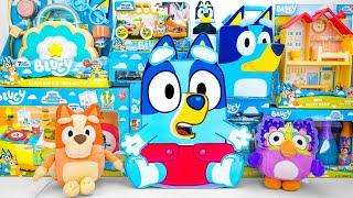 Bluey Toy Collection Unboxing Review | Baby Bluey Mystery Box \u0026 Bluey Chattermax Plush Toy