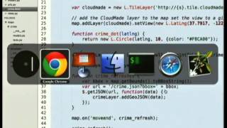 Making interactive maps for the web