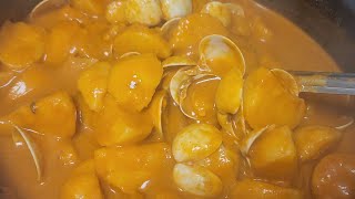 Tulunada special recipe  MARWAI PUNDI😋  Rice Dumplings in Clams gravy|