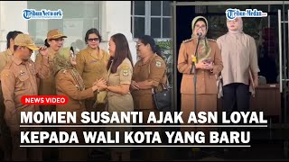 Susanti Dewayani Ajak ASN Loyal Kepada Wali Kota Pematangsiantar yang Baru, Pimpin Apel Terakhirnya