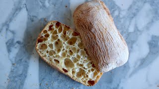르방 네츄럴 치아바타[르방 치아바타 레시피와 공정] Ciabatta au levain [Class by August14th]