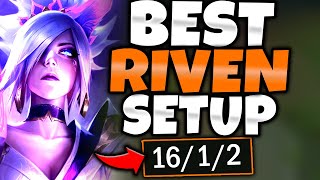 THIS RIVEN SETUP IS FANTASTIC! I'LL SHOW YOU WHY (SW+DS SETUP)