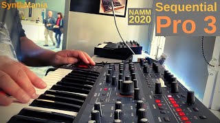 NAMM 2020 - Sequential Pro 3