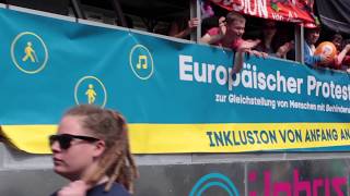 Europäischer Protesttag zur Gleichstellung von Menschen mit Behinderung