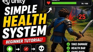 Unity Health System Tutorial (Easy & Beginner Friendly)