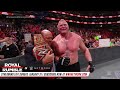 FULL MATCH - Lesnar vs. Strowman vs. Kane – Universal Title Triple Threat Match Royal Rumble 2018