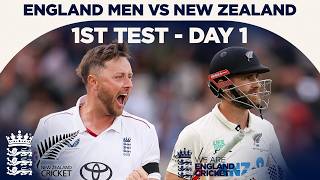 16 Wickets Fall on Day 1 | Highlights - England v New Zealand | Rothesay Test 2026