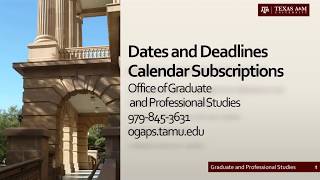 Distance Orientation - Subscription Calendars