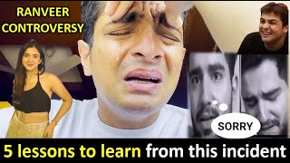 Ranveer Allahabadia controversy | India's got Latent | Samay Raina | Apoorva Makhija | FIR | crying