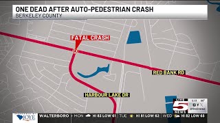 VIDEO: Berkeley County crash kills pedestrian, troopers say
