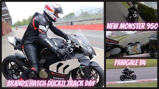 New Monster 937 \u0026 Panigale V4 Ducati Track Day Brands Hatch 2021