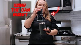 Yeti tall colster with insert review and explanation how to use