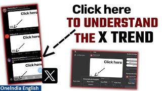 What is ‘Click here’? Decoding the Viral Trend on X followed by various Political Parties | Oneindia