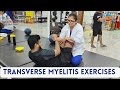 Transverse Myelitis Exercises for Core Strengthening & Spinal Cord Inflammation #transversemyelitis