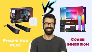 Philips Hue Play VS Govee Immersion 2025 (Smart Lighting Comparison)